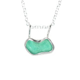 Green Sea Glass Necklace