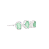 Green Sea Glass - Size Q