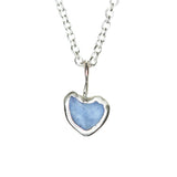 Sea Glass Heart Necklace