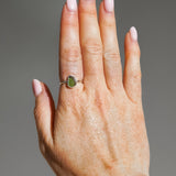 Green Sea Glass - Size P