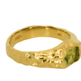Molten Signet Ring - Gold
