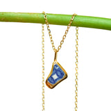 Ceramic Necklace - Gold Vermeil