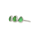 Green Sea Glass - Size S