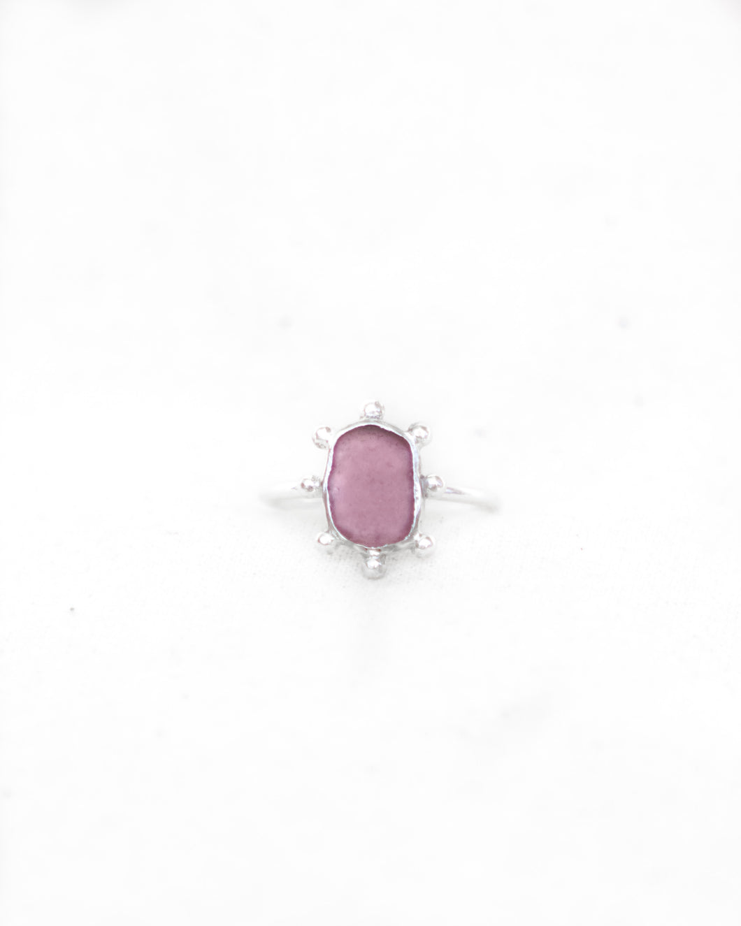 Pink/Purple Sea Glass - Size P