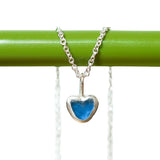 Sea Glass Heart Necklace