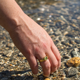 Molten Signet Ring - Gold