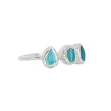 Blue Sea Glass - Size P