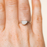 White Sea Glass - Size M