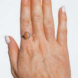 Amber Sea Glass - Size S
