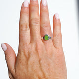Green Sea Glass - Size N 1/2