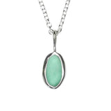 Green Sea Glass Necklace