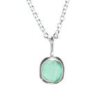 Green Sea Glass Necklace