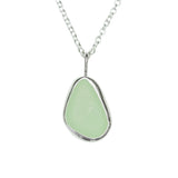 Green Sea Glass Necklace
