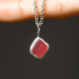 Red Sea Glass Necklace