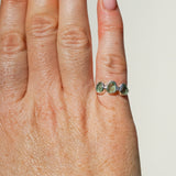 Green Sea Glass - Size J