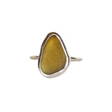 Yellow/Orange Sea Glass - Size N 1/2