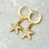 Starfish Sleepers - Gold Vermeil