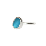 Blue Sea Glass - Size O