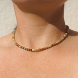Agate Beaded Necklace