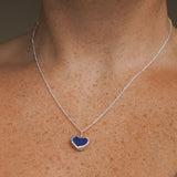 Sea Glass Heart Necklace