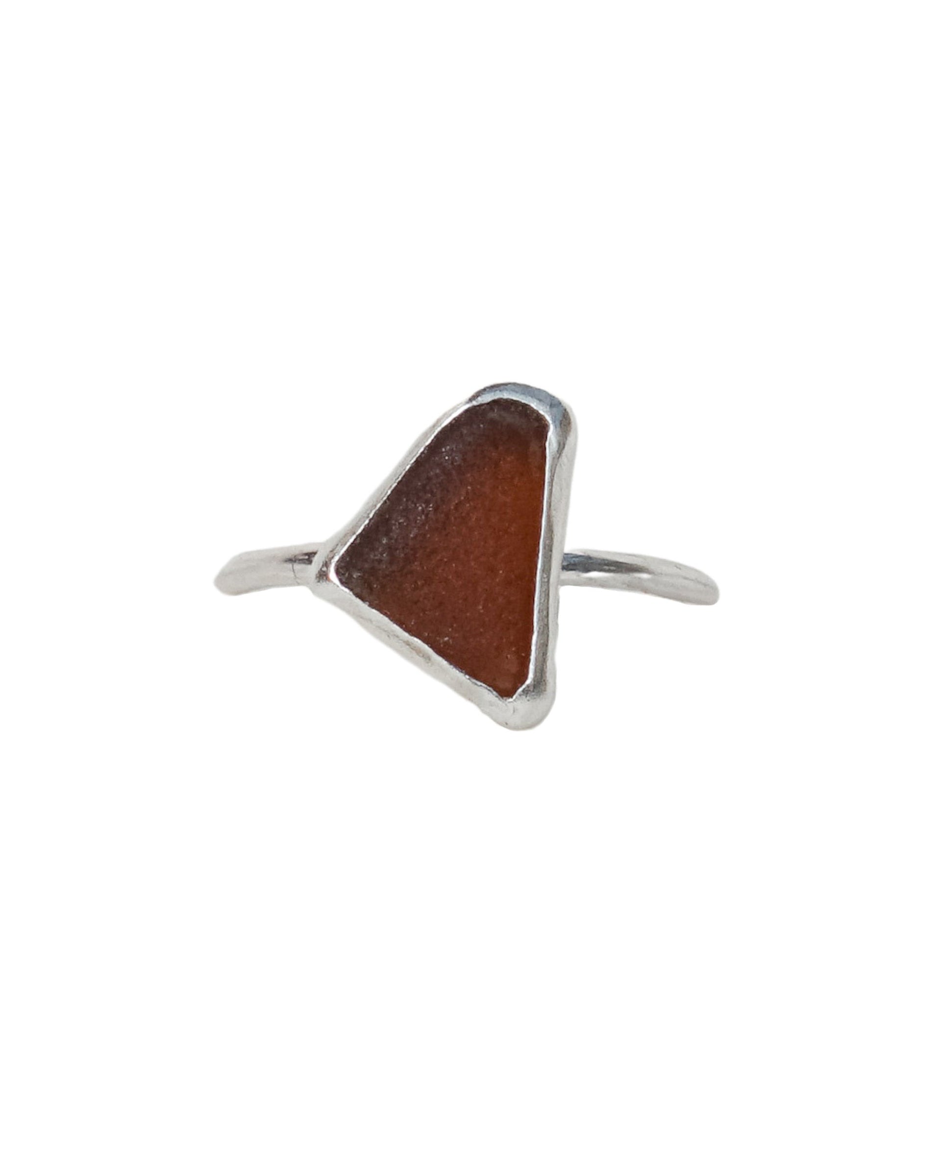 Amber Sea Glass - Size M