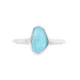 Blue Sea Glass - Size Q