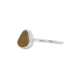 Amber Sea Glass - Size S