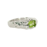 Molten Signet Ring - Silver