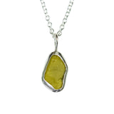 Green Sea Glass Necklace