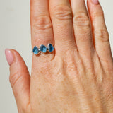 Blue Sea Glass - Size Q