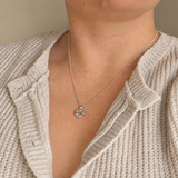 Molten Pendant - Silver