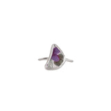 Purple Flower Ring - Size I (i)