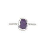 Purple Sea Glass - Size Q