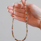 Agate Beaded Necklace