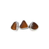 Amber Sea Glass - Size O