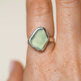 Green Sea Glass - Size P 1/2