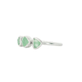 Green Sea Glass - Size Q