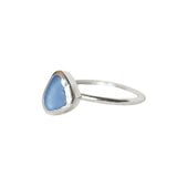 Purple/Blue Sea Glass - Size Q