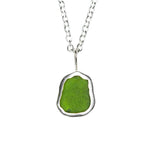 Green Sea Glass Necklace