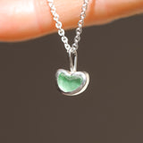 Sea Glass Heart Necklace