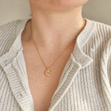 Molten Pendant - Gold