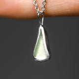 Green Sea Glass Necklace