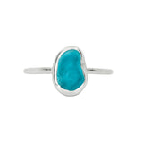 Blue Sea Glass - Size Q