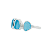 Blue Sea Glass - Size O