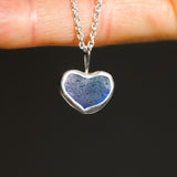 Sea Glass Heart Necklace