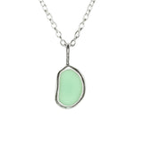 Green Sea Glass Necklace