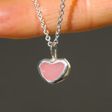 Sea Glass Heart Necklace