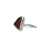 Amber Sea Glass - Size M