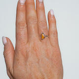 Amber Sea Glass - Size M