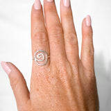 Swirl Ring - Size Q